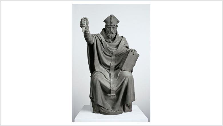 Bonifatius-Bronze im Reichstag